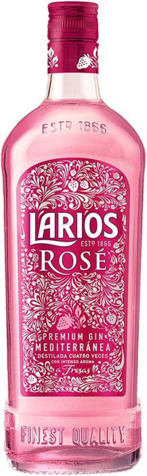 GIN LARIOS ROSE 0.70 L. GIN LARIOS ROSE 0.70 L.